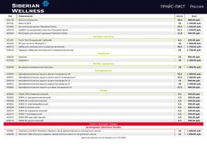 прайс сибирское здоровье 2026