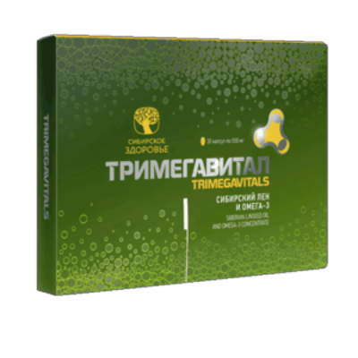 Сибирский лен и омега-3 - Тримегавитал