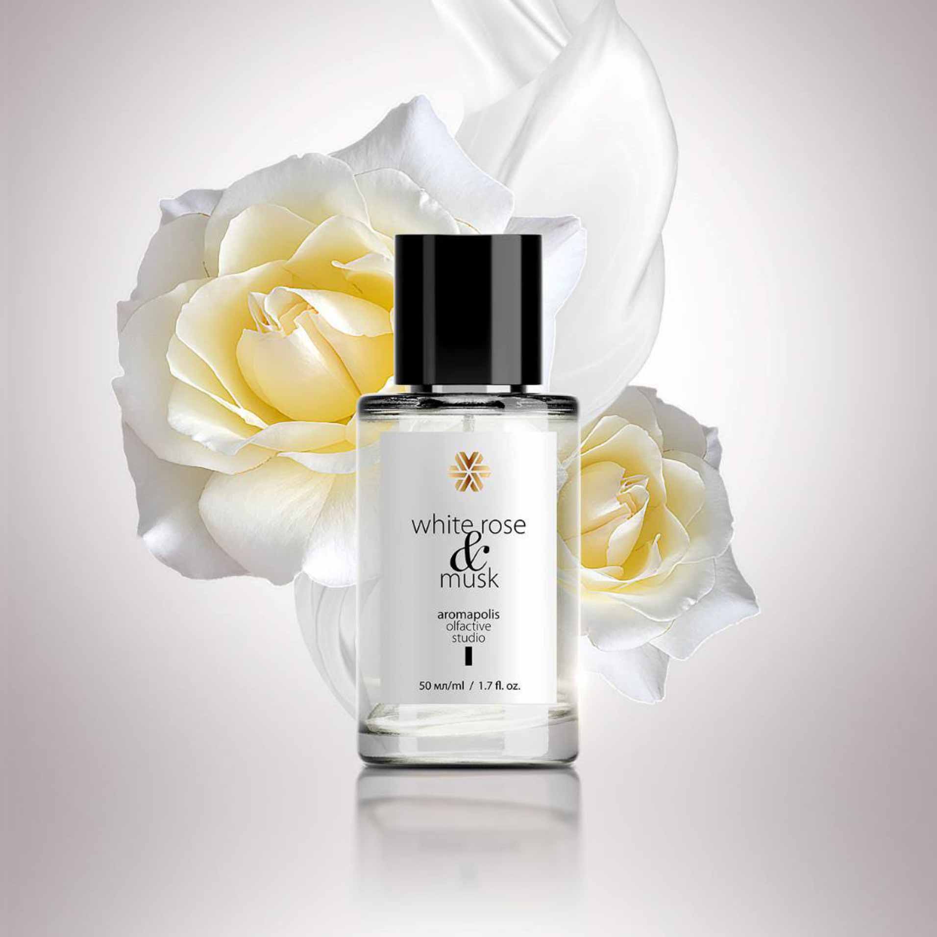 White Rose & Musk, парфюмерная вода, 50 мл - Aromapolis Olfactive Studio |  Сибирское здоровье