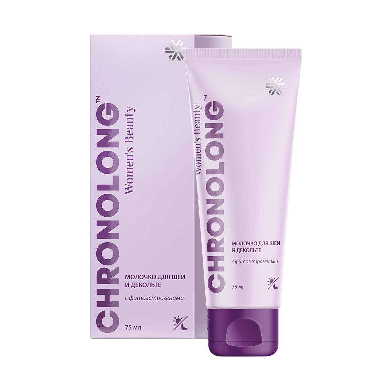 Chronolong молочко для шеи и декольте с фитоэстрогенами - Women's Beauty CHRONOLONG