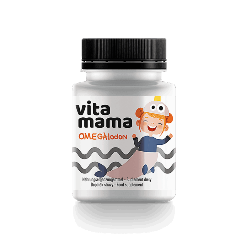 OMEGAlodon (манго), комплекс омега-3 кислот Vitamama
