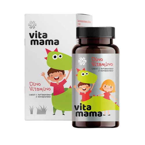 Dino Vitamino, сироп с витаминами и минералами - Vitamama ❄ Siberian Wellness / Сибирское Здоровье