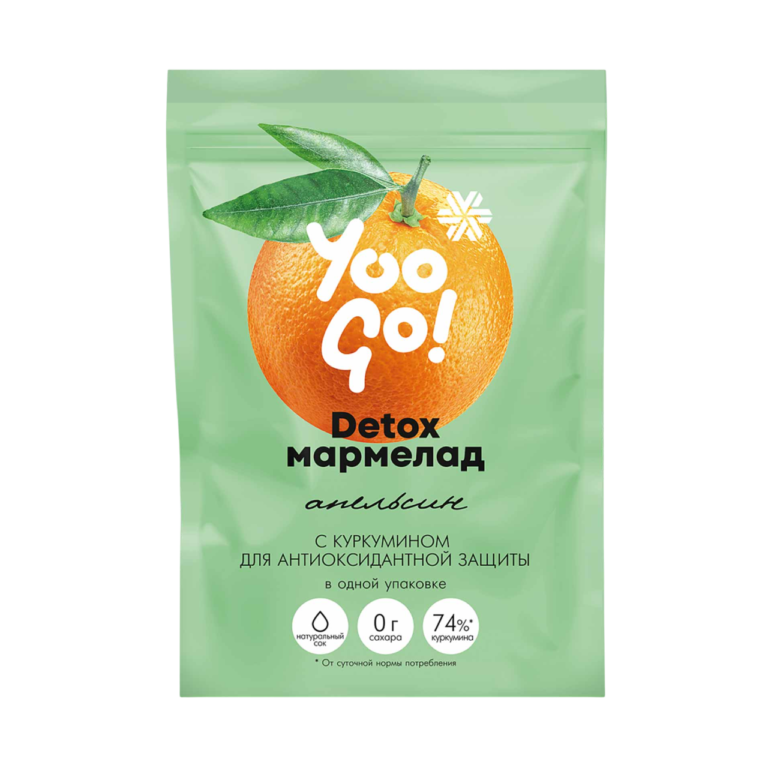 Натуральный жевательный мармелад (апельсин) - Yoo Gо ❄ Siberian Wellness / Сибирское Здоровье