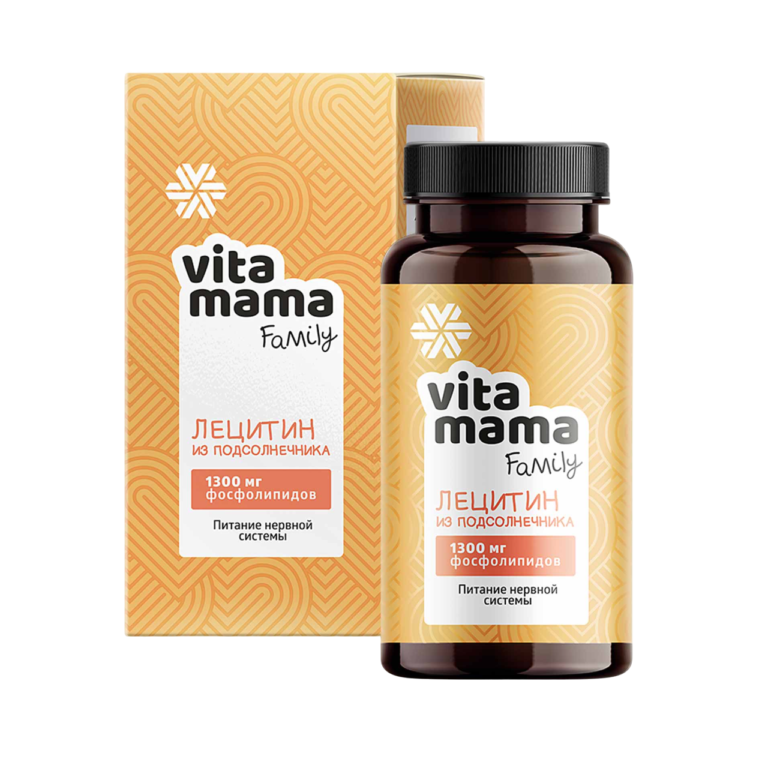 Лецитин из подсолнечника Vitamama Family (сироп) ❄ Siberian Wellness / Сибирское Здоровье