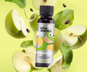 Сироп с натуральным витамином С от Vitamama – обновленная формула в неизменно вкусном исполнении!