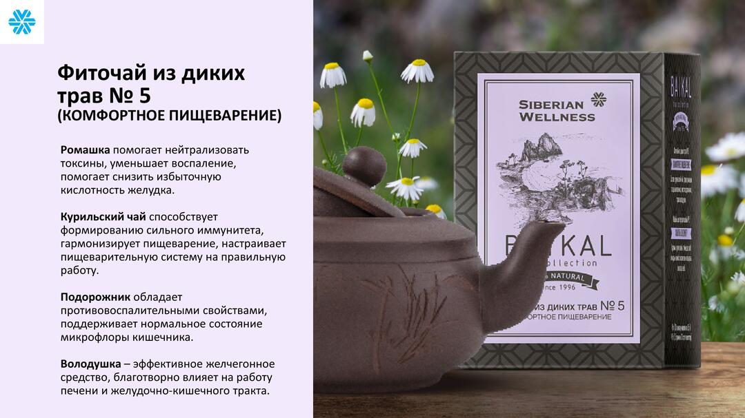фиточай 5 комфортное пищеварение сибирское здоровье siberian wellness