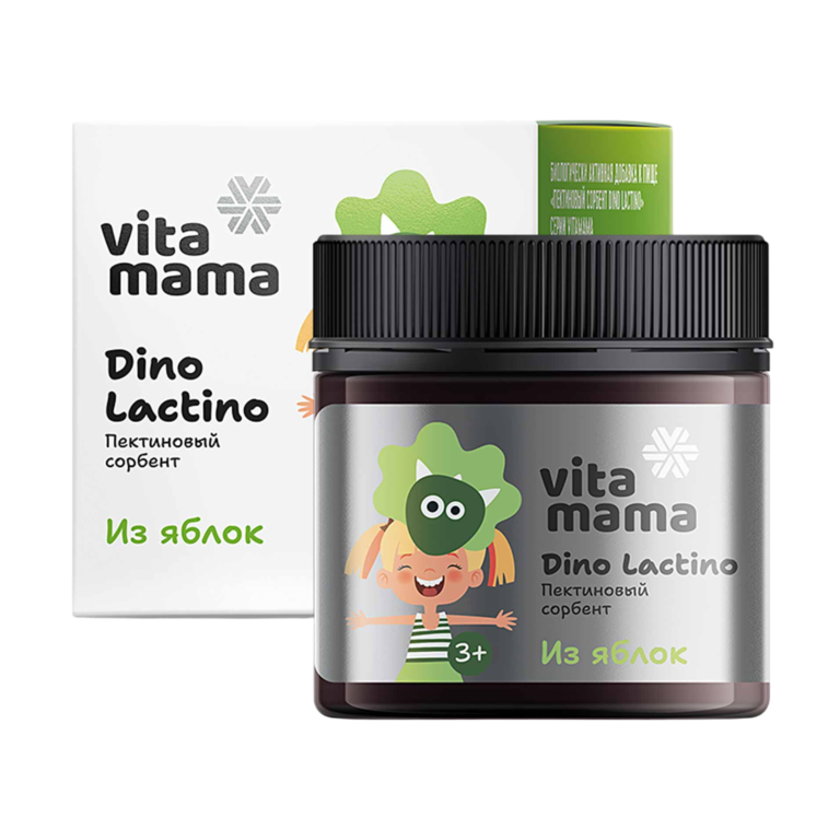 Dino Lactino, пектиновый сорбент - Vitamama ❄ Siberian Wellness / Сибирское Здоровье