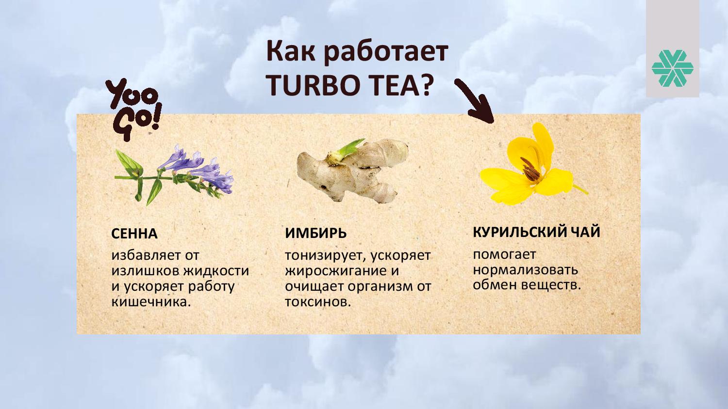 Turbo Tea (Очищающий турбочай) Сибирское Здоровье