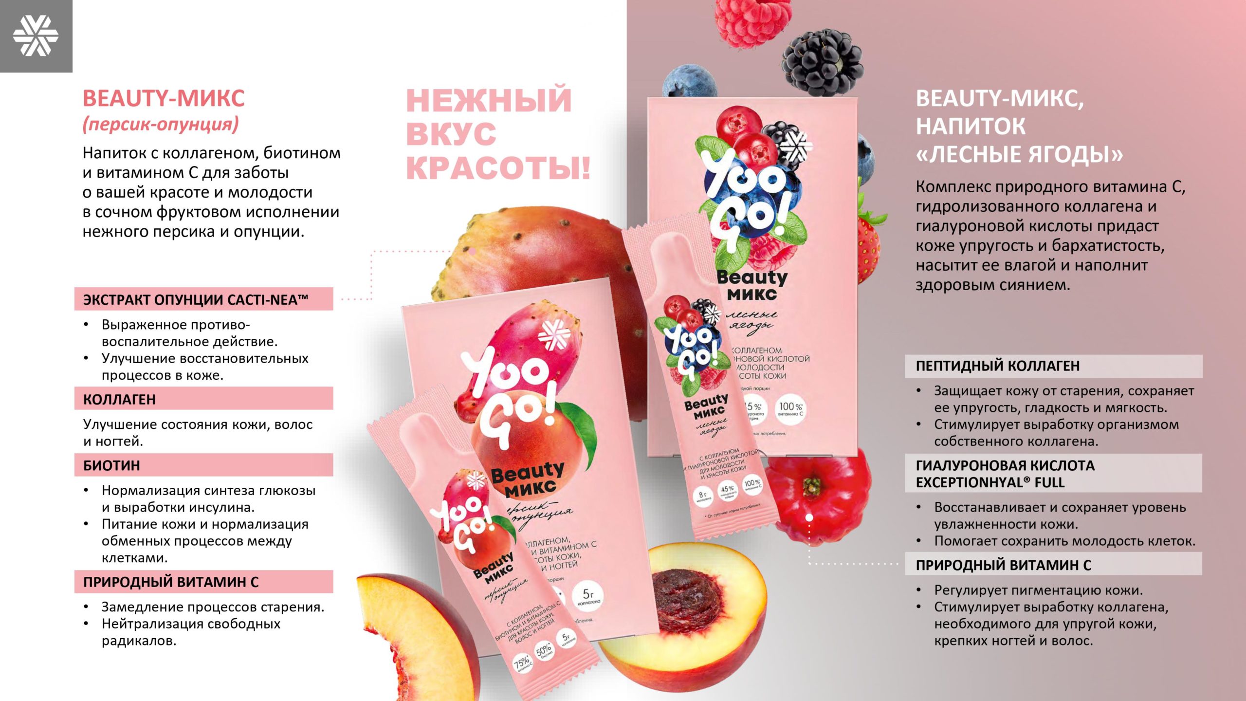 Beauty-микс (персик-опунция) сибирское здоровье siberian wellness